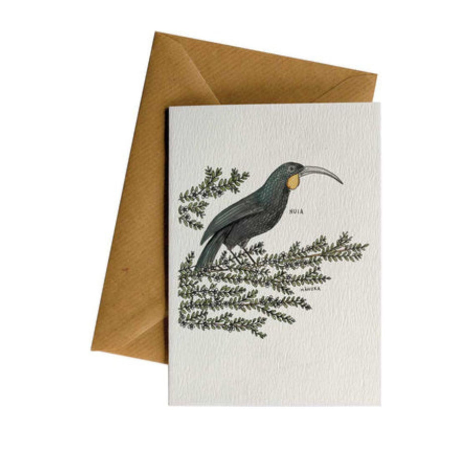 Huia Greeting Card