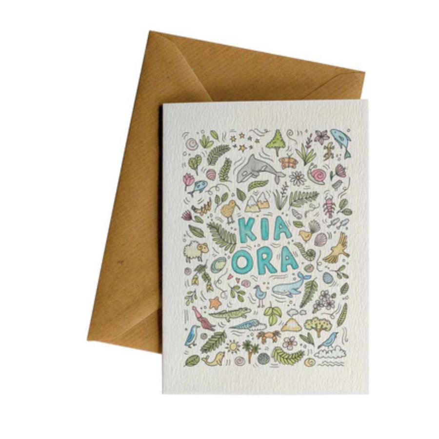 Kia Ora Greeting Montage Card