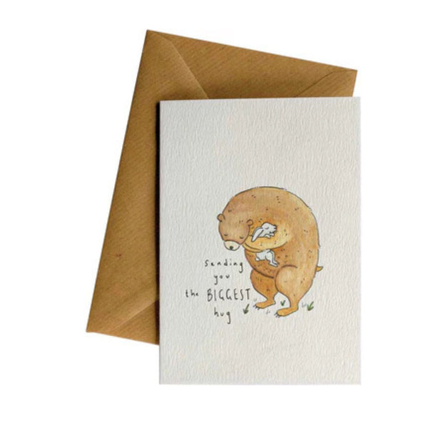 Sending you the biggest hug Greeting Card