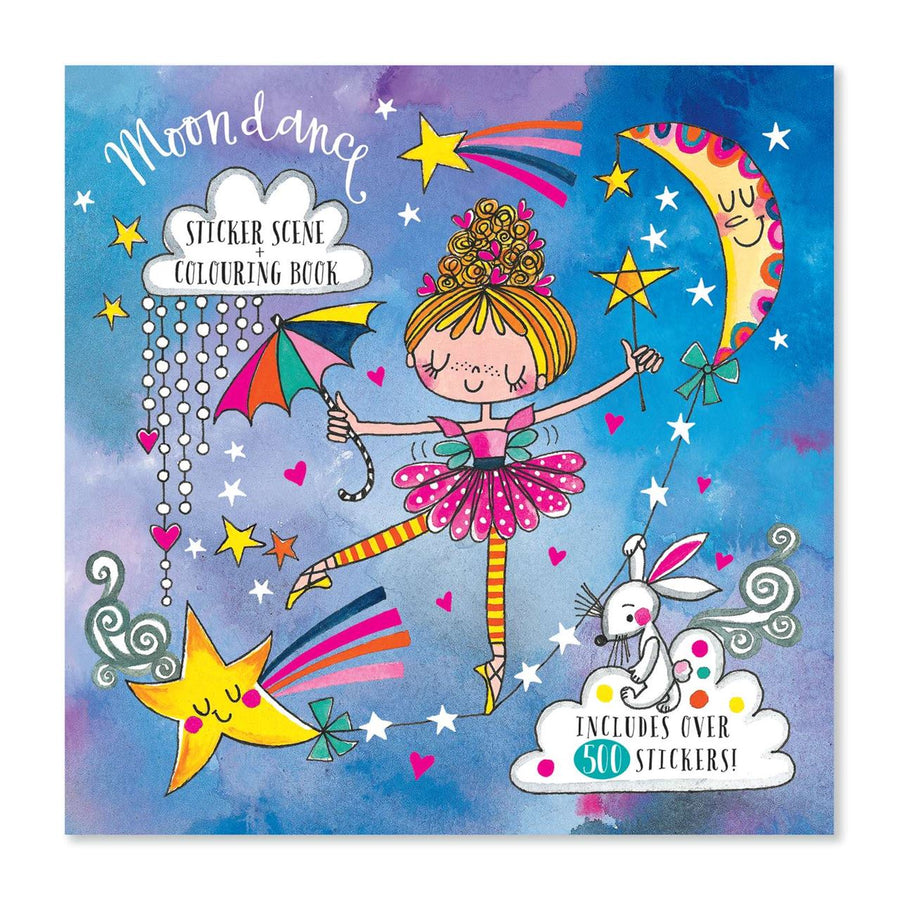 Moondance Colouring and Sticker Scene Book