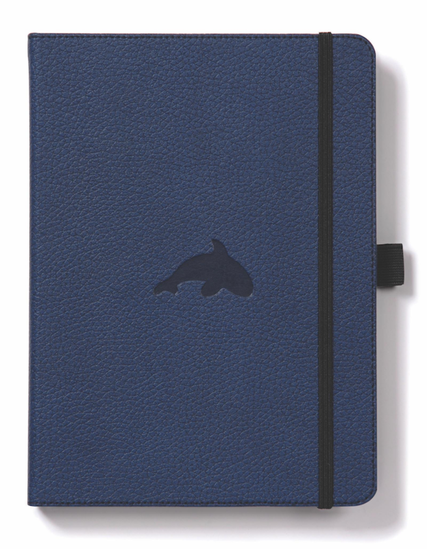 Dingbats Wildlife Notebook Blue Whale Dotted A5