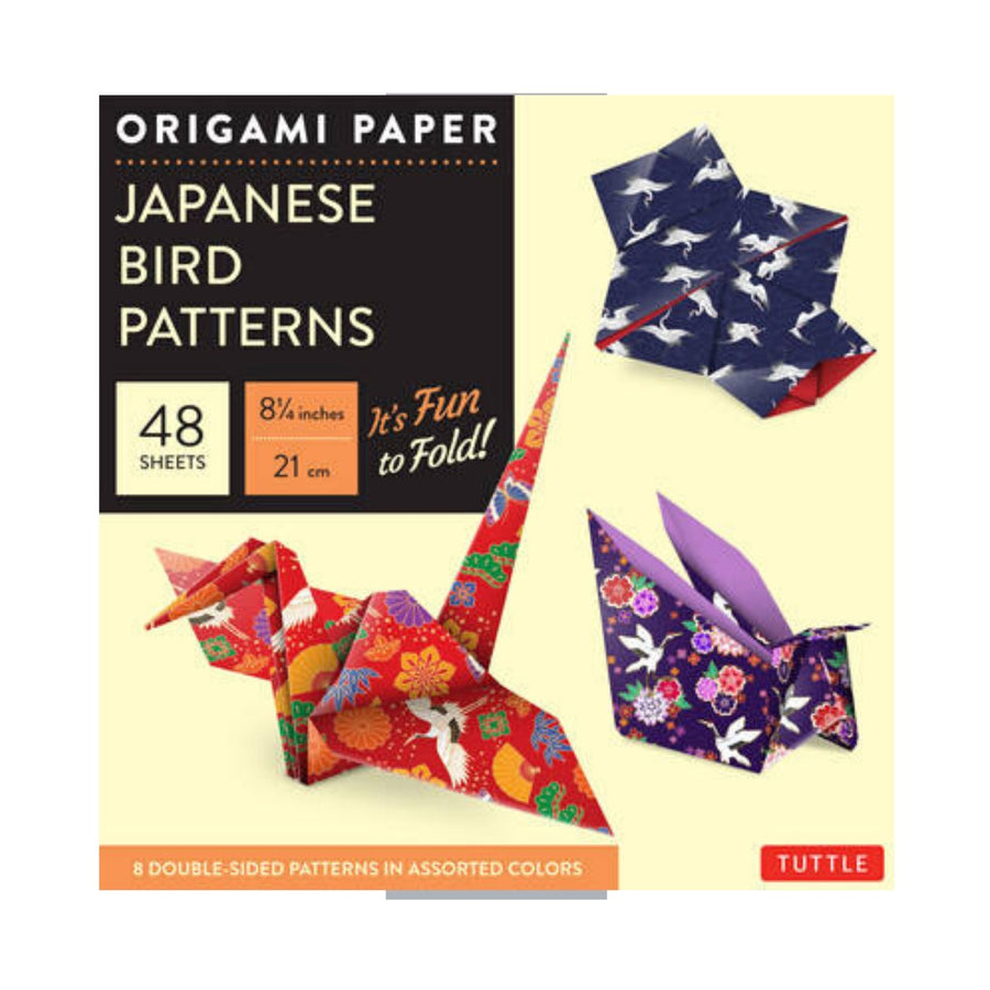 Origami Paper Japanese Bird Patterns