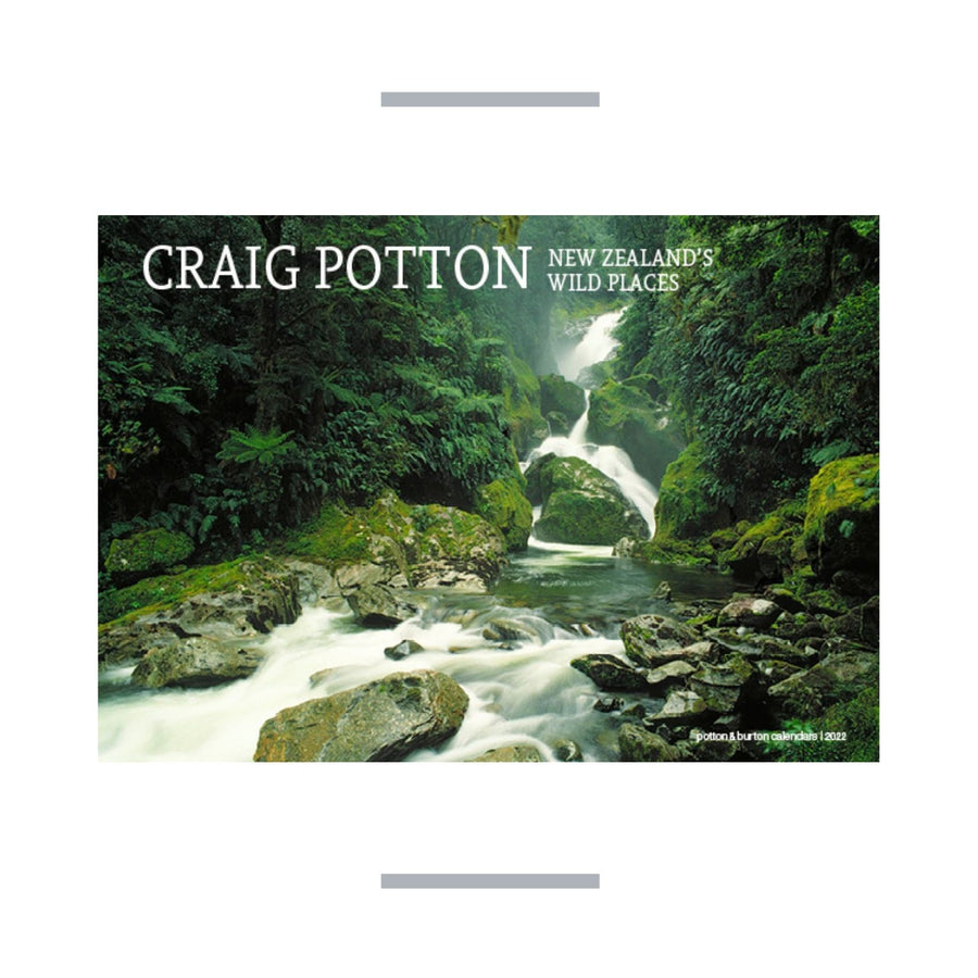 2022 Calendar NZ Wild Places