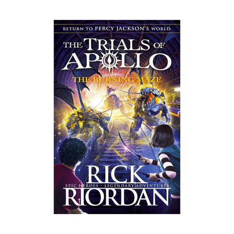 The Trials of Apollo, book 3, The Burning Maze