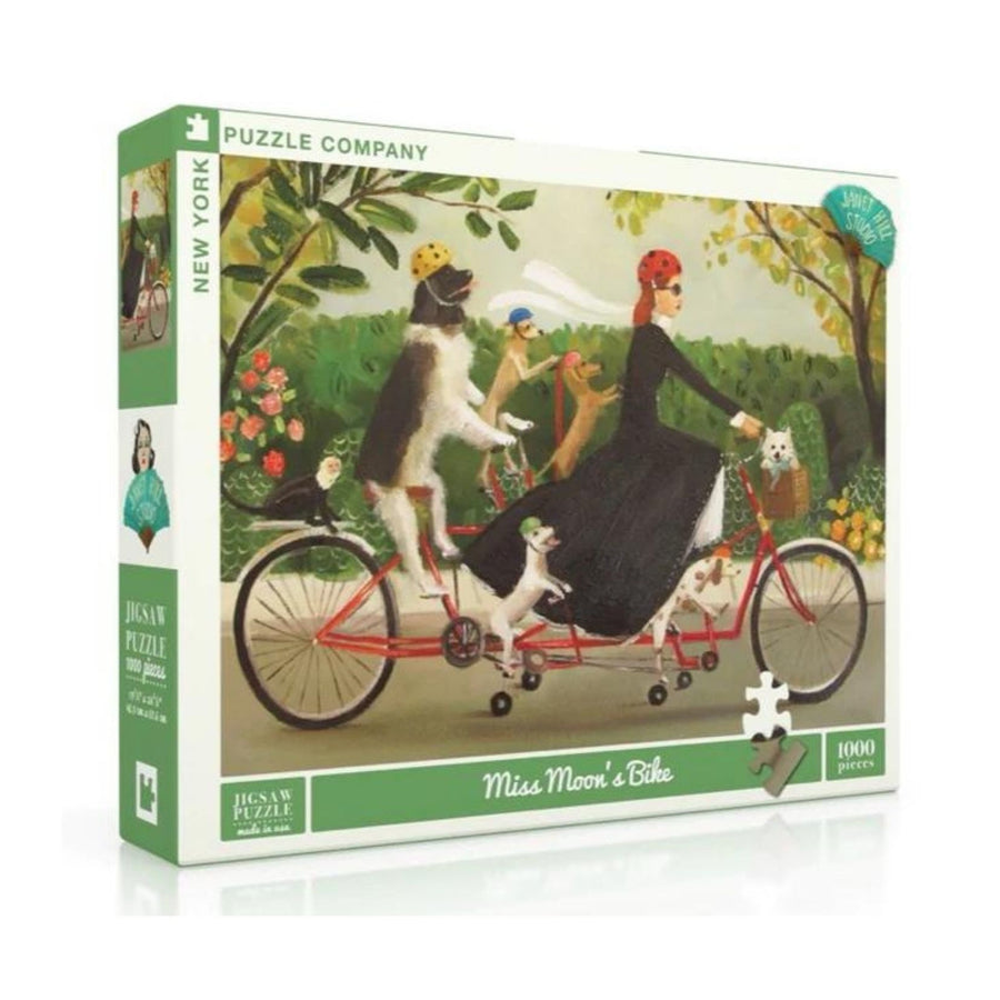 Miss Moon's Bike 1000 pc Jigsaw