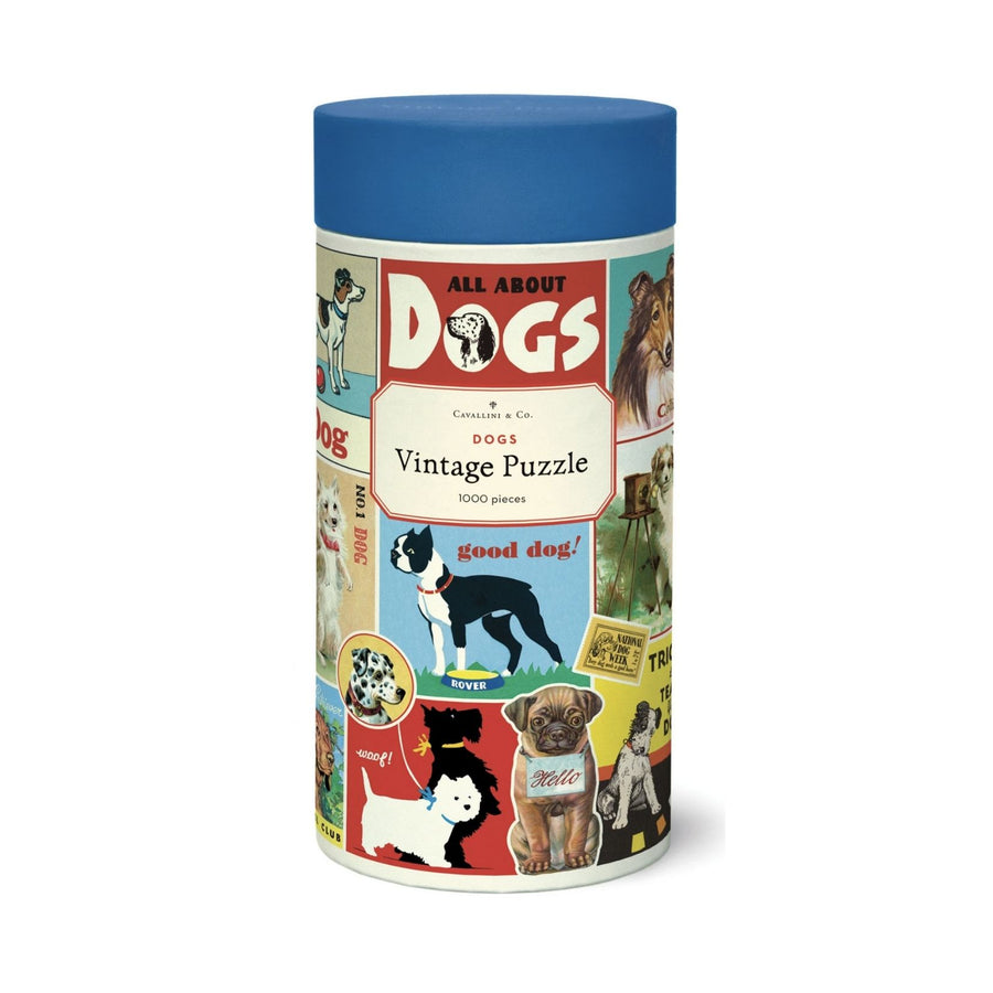 Dogs 1000 Pce Vintage Jigsaw