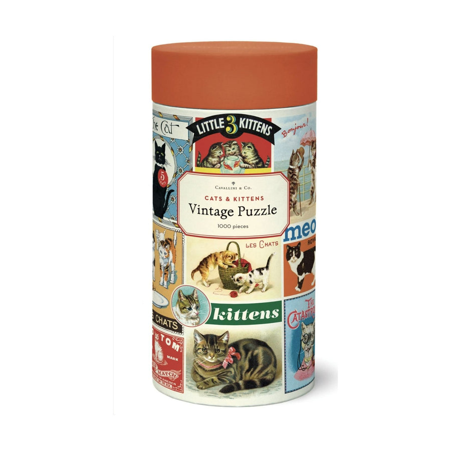 Cats & Kittens 1000 Pce Vintage Jigsaw