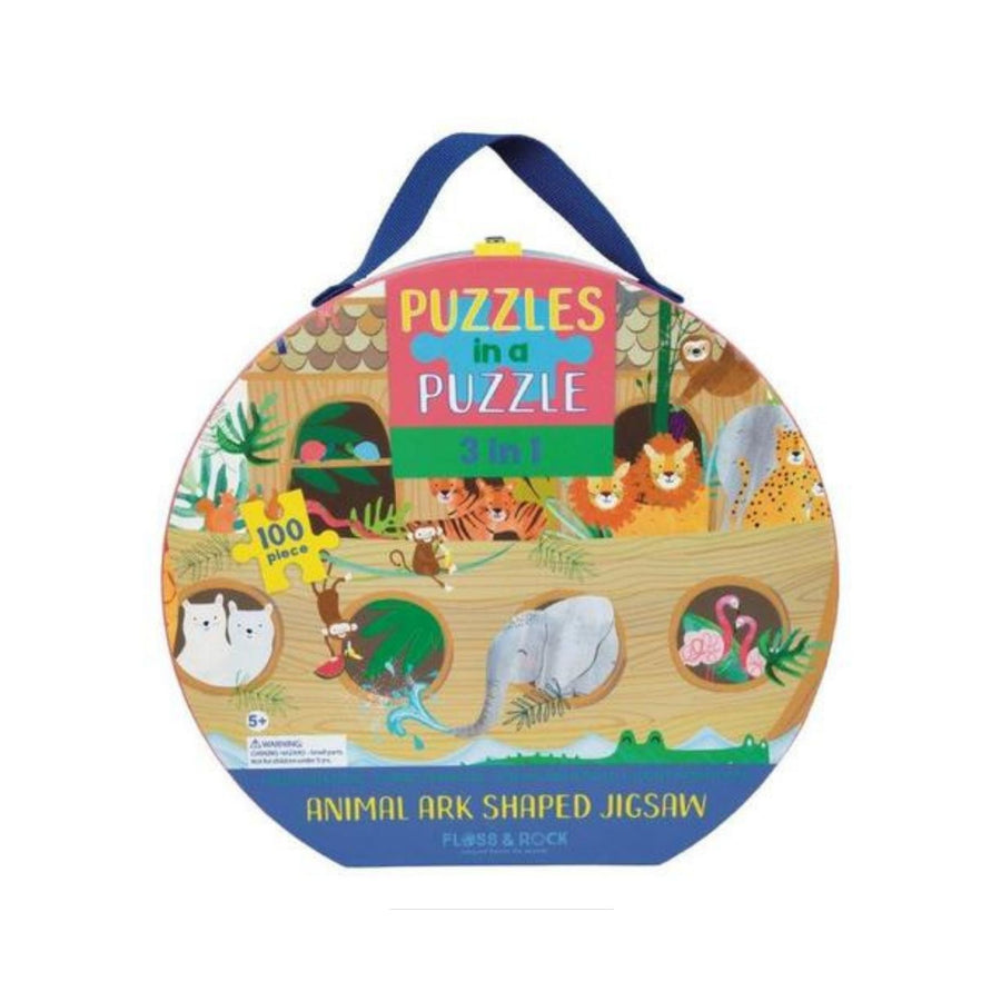 100pc Animal Ark 3 n 1 puzzle