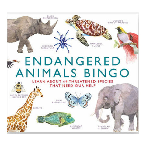 Endangered Animals Bingo
