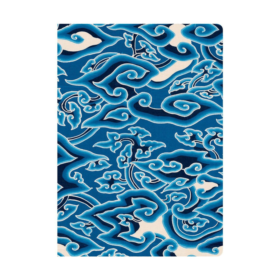 Blue Clouds Lined Notebook