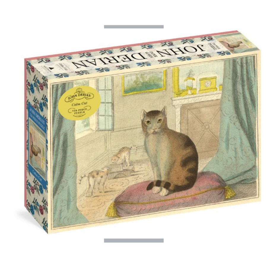 John Derrian Calm Cat 750 pc Jigsaw
