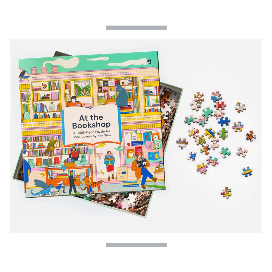 At the Bookshop Jigsaw 1000pc