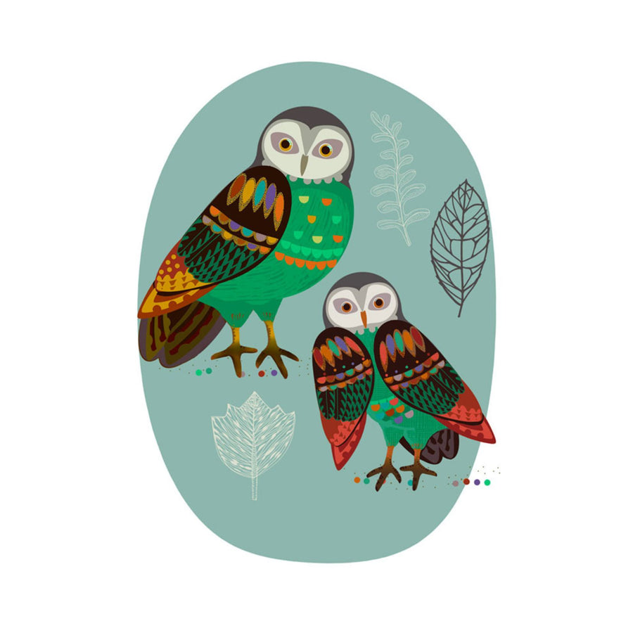 2Ruru Greeting Card