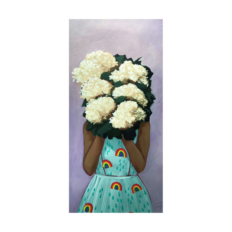 Golden Girl Greeting Card