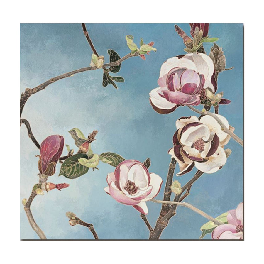Port Wine Magnolia Greeting Card