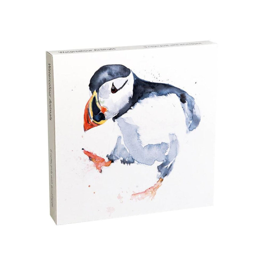 Watercolour Animals Notecard Set 2 x 4