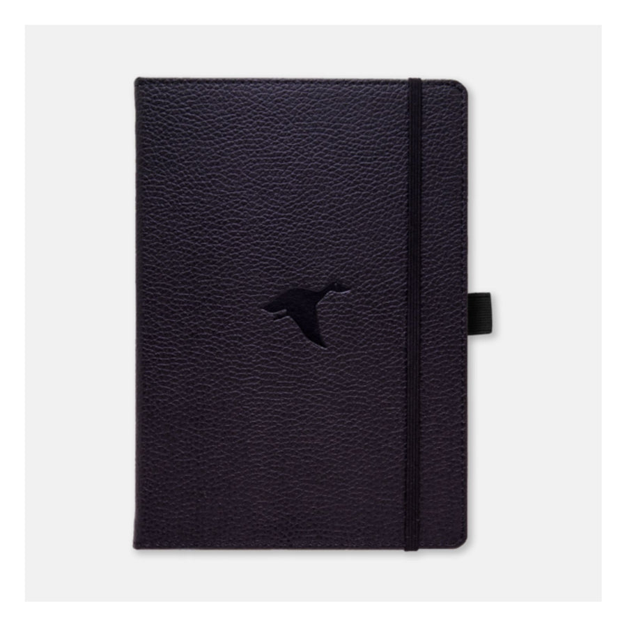 Dingbats Wildlife Notebook Black Duck Dotted A5