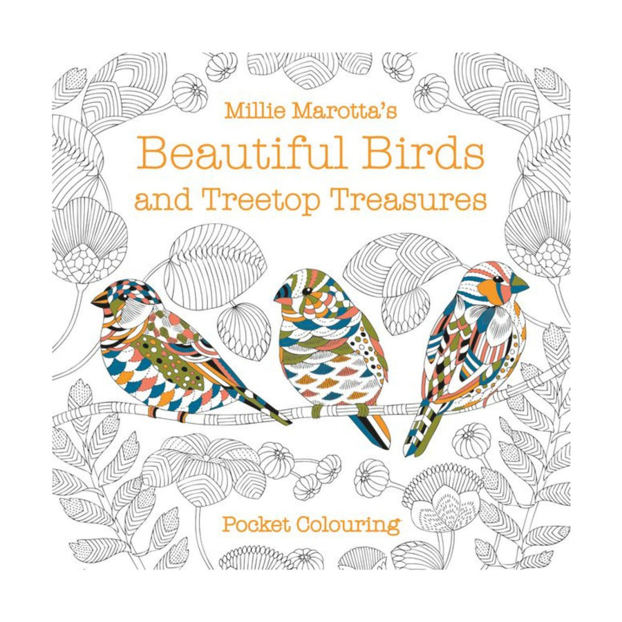 Beautiful Birds Pocket Colouring