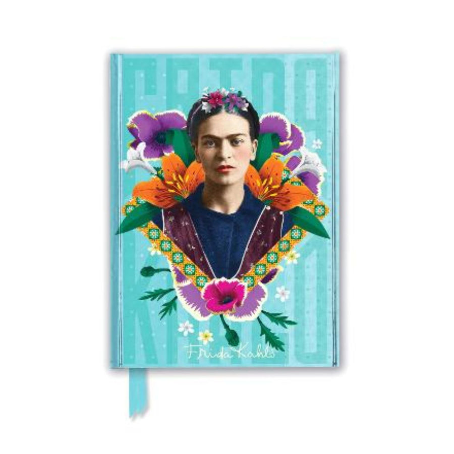 Frida Kahlo Blue Notebook Lined