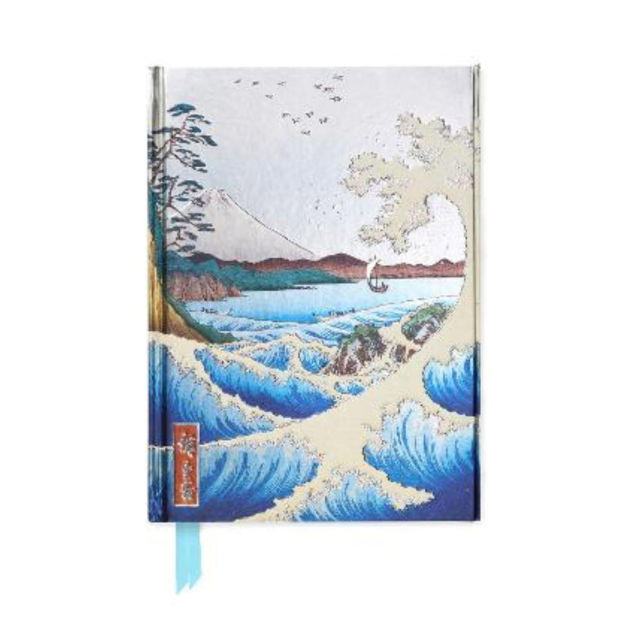 Hiroshige Sea A5 Lined Notebook