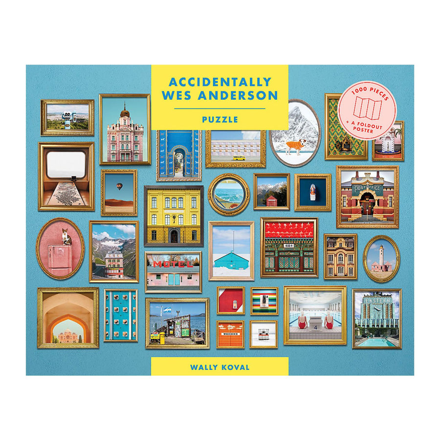Accidentally Wes Anderson 1000 Pc Jigsaw