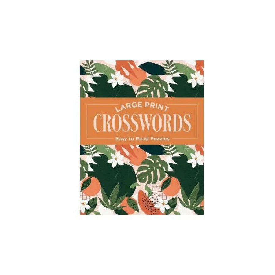 Large Print Crosswords, Easy to Read