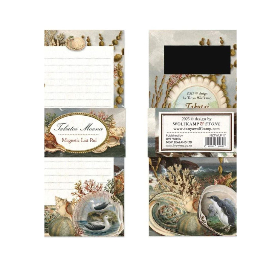 Takutai Moana Magnetic List Pad