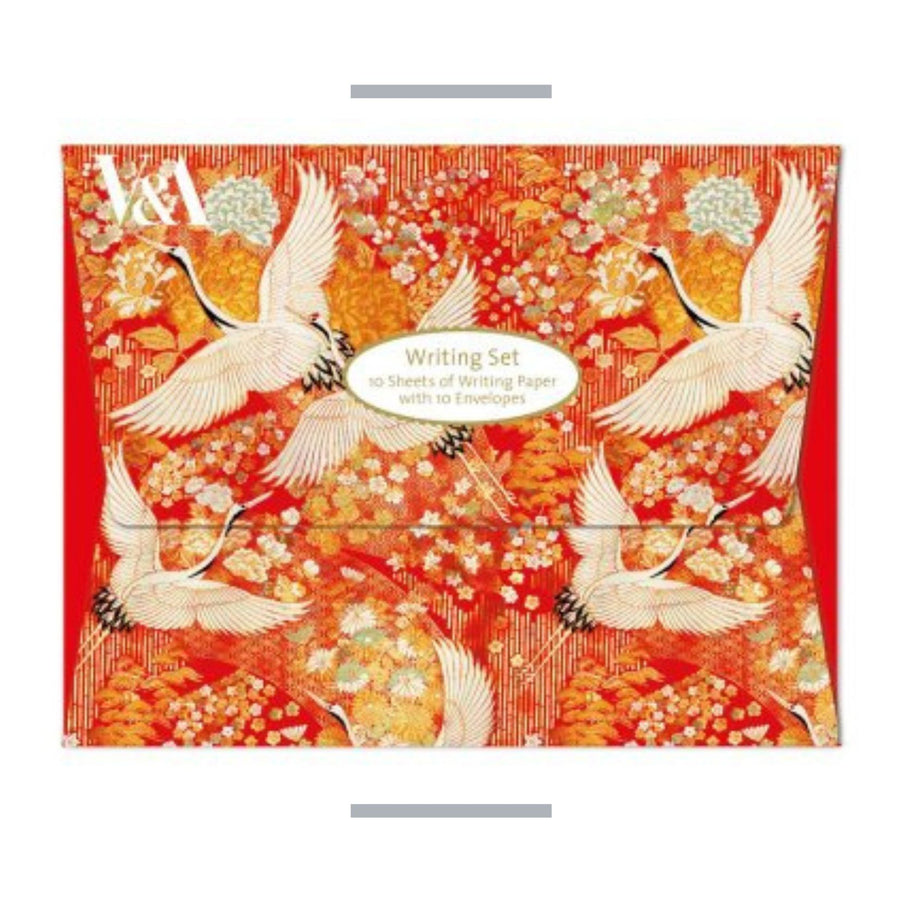 Kimono Cranes Writing Set
