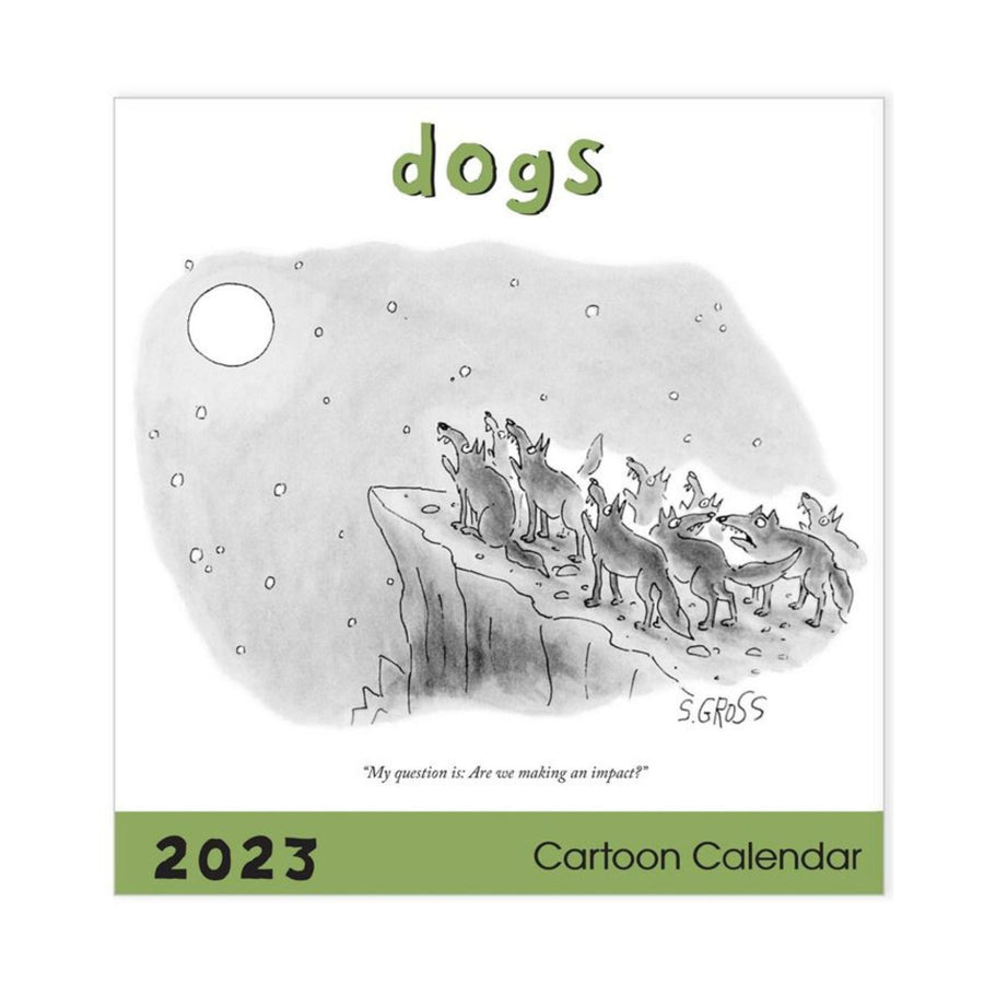 2023 Calendar Dogs Cartoon