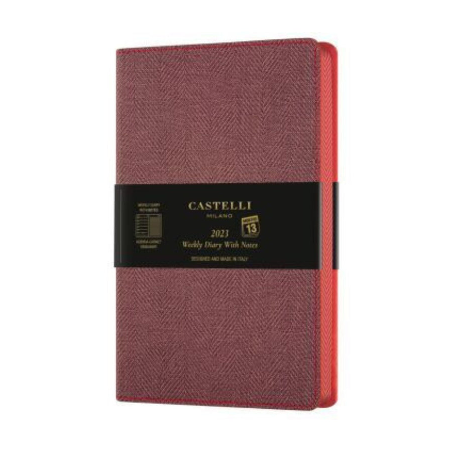 2023 Diary Castelli Weekly with Notes