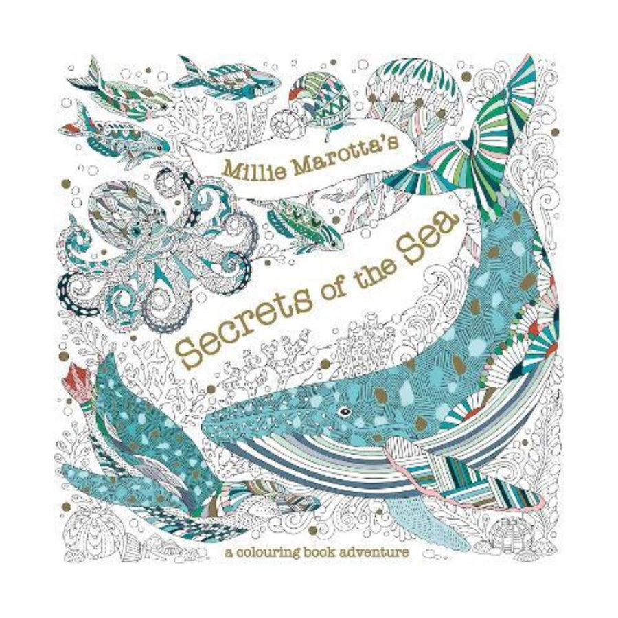 Millie Marotta's Secret of the Sea Colour in Book