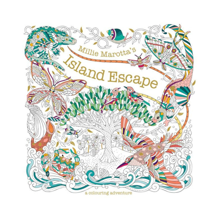 Island Escape - A Colouring Adventure